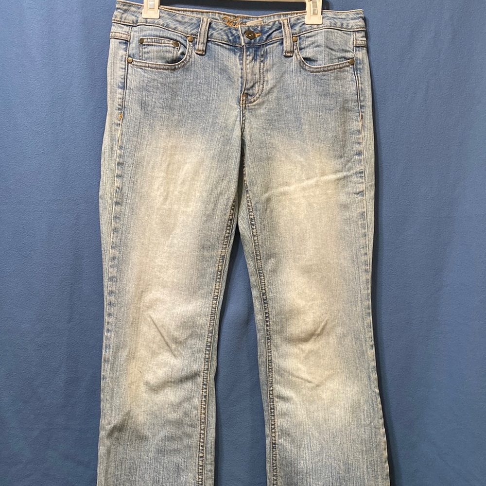 Used low waisted and boot cut jeans size 11 regular good condition